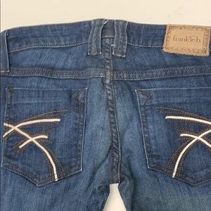 Woman’s Frankie B low rise jeans